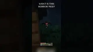 WHAT IS THIS MINECRAFT HORROR MOD?! #minecraft #funny #wtf #scary