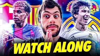 REAL MADRID vs BARCELONA WATCHALONG (Super cup final)
