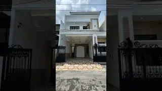 Rumah Semi Klasik di Babatan Pantai dekat Driving Range dan Paddle Court Surabaya Timur #rumahbaru