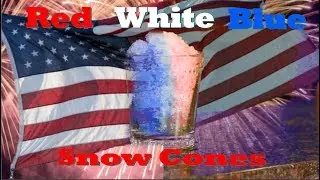 How To Make 4th of July Spiked Snow Cones| Drinks Made Easy