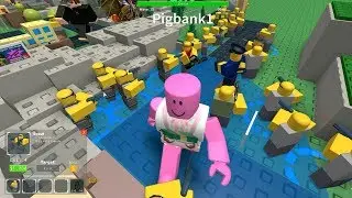 [로블록스(Roblox)] 몰려오는 좀비들을 막아야해요!!! 가랏 노랑이 타워!! 타워디펜스 간단 리뷰 & 플레이 영상