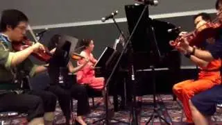 Eternal Memory of Lightwaves (FFX-2) - piano/violins/viola - live at Anime Matsuri 2015