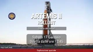 ARTEMIS II - Diretta del ROLLOUT di SLS! 📱