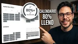 🔴 Catalina: Calendarios sobre el 80% de Ocupaci&oacute;n en sus AIRBNB&acute;s sin REGALAR PRECIOS