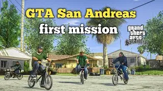 FIRST MISSION GTA SAN ANDREAS DEFINITIVE EDITION KHATARNAK GRAPHIC