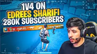 1v4 On Edrees Sharifi vs 5k Pak Plays Youtube @EdreesSharifi
