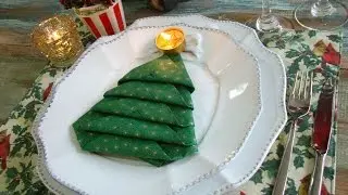 Guardanapo Árvore de Natal
