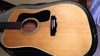 70's Made in Japan Ibanez Acoustic Demo