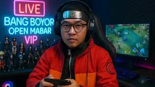 🔴 LIVE PUSH GLOBAL X-BORG!! BROKEN BUILD!! OPEN MABAR VIP MOBILE LEGENDS INDONESIA #livestream