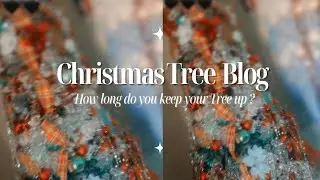 How long do you keep your Christmas Tree up ? #fyp #viral  #vlogs #followforfollowback #beginners