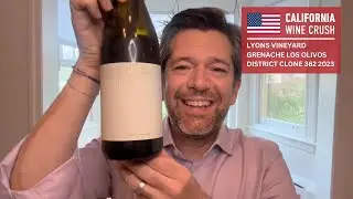 California Wine Crush: Lyons Vineyard Grenache Los Olivos District Clone 362 2023