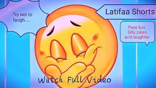 How to make a sad person Laugh 😂 | Latifaa Shorts | Funny Jokes | funny video #viral #howto 