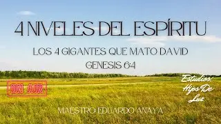 4 Niveles del Esp&iacute;ritu | Genesis 6:4 | Tema: 4 Gigantes que Mato David | En Vivo | Parte 1