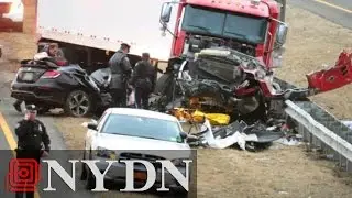 New Jersey Cop, 1 Other Die After Wrong-way Crash Into Tractor-trailer on West Shore Expressway