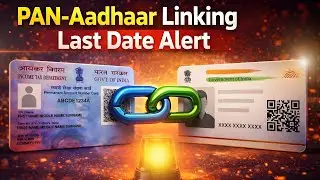 PAN-Aadhaar Linking Deadline 2025 🚨 Will Your PAN Be Deactivated After 31 December?