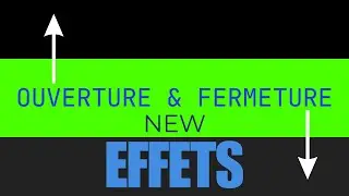 GREEN SCREEN Ouverture & f&eacute;rmeture #animation #effects #fondvert #cinema #greenscreen #effet
