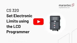 How to set Electronic Limits using the LCD Programmer
