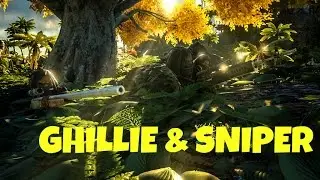 GHILLIE SNIPER! - Ark: Survival Evolved