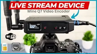 Best Device For Live Streaming On YouTube And Facebook | Mine-Q7 4G Live Video Encoder | Unboxing