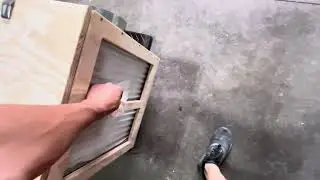 DIY Air Scrubber for dust control 