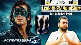 Krrish 4 Announcement Leak 😱| 2 New Negative Entry | Main Plot Leak | Release Date & Shoot | Jadu OM