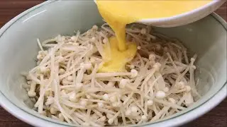 Aquesta recèpta de bolets e uòus Enoki es tan deliciosa que la pòdi far cada setmana!
