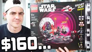 The MOST Expensive! LEGO Star Wars SMART PLAY: Throne Room Duel & A-Wing Review!