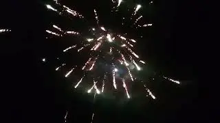 fireworks in the sky