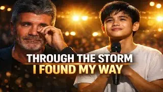 Young Filipino Teen STUNS AGT, Simon Cowell Cries, Emotional Audition Goes Viral, Through the Storm