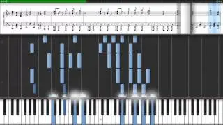 Sword art online - Crossing field - Piano tutorial (sheet music)
