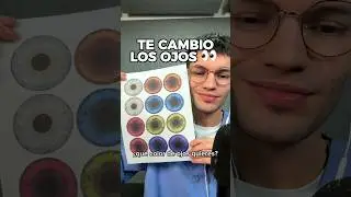 CAMBIO TUS OJOS DE COLOR 👀 #asmr #shorts #asmrvideo #comedia