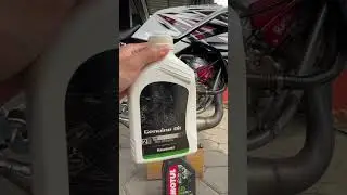 Apa bener Oli Samping OEM Kawasaki sama dengan Idemitsu IRG 3 ⁉️#olsam #ninja150 #2tak #shortvideo