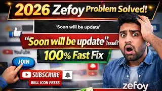 Zefoy 2026 Soon Will Be Update Problem Solved  | 100% Working Fix