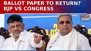 Karnataka Govt Pushes Ballot Papers For Local Polls, BJP Slams Congress For &lsquo;Moving Backward&rsquo;| Watch