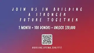 1 MONTH - 100 DONORS - UNLOCK $20,000