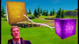 Queen Cube (Golden Cube) awakening other cubes