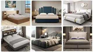 Modern Bed Design Ideas 2025 // Latest Modern Bedroom Designs//Room Wall decorating ideas