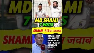 MD Shami 7 Wkts 🥶 in Ranji Trophy
