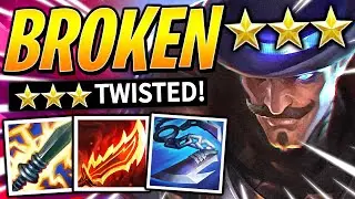 BROKEN 3 STAR TWISTED FATE CAN'T BE STOPPED!! | Teamfight Tactics Guide | TFT Ranked