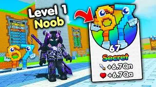 Starting Over as NOOB with OP SECRET in Climb For Brainrots! (Roblox)