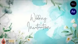 Watercolor Wedding Invitation Slideshow 2 0 54033102 - Drive Link | Free After Effects Template