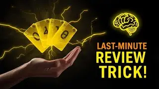 How to Use Flashcards & Quick Review Methods Before Tests|Smart Study Live Ep. 26