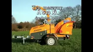 Rębak Jensen A 530 XL (średnica pnia do 150 mm)