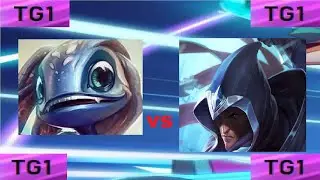 LOL FIZZ MID LANE vs Talon Bronze NA Patch 9.15
