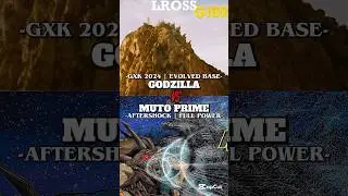 Evolved Godzilla VS Muto Prime #godzilla #monsterverse #fyp #edit