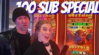 Buffalo Link MAJOR JACKPOT: $100 Bankroll Test! (100 Sub Special Ep. 6)