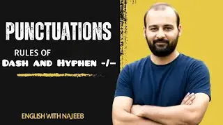 Rules of putting Dash/Hyphen 