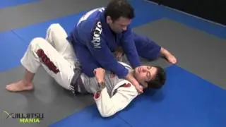 JiuJitsuMania Shawn Williams Baseball Choke from Knee on Stomach