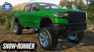 Обзор Snowrunner Dodge Ram 1500 от Delta Gaming Mod. Работа в процессе.