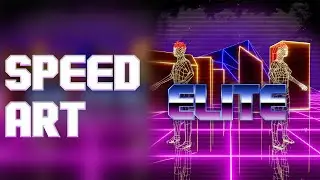 Elite (Quick retro art) | SPEEDART